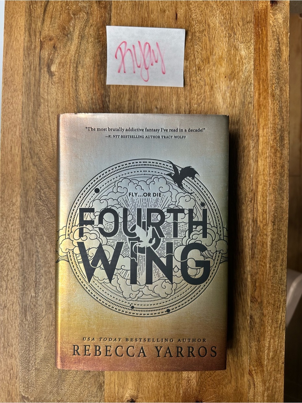 Fourth Wing First Edition + Signed Bookplate